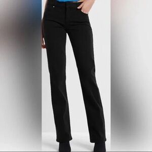 Express Women’s Editor Boot Low Rise Black Size 4